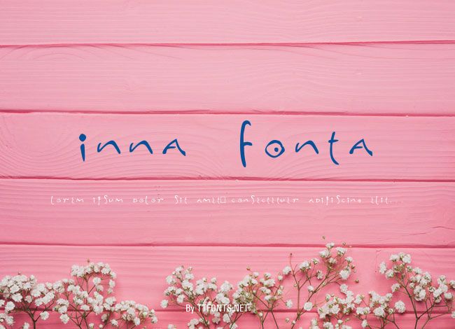 inna fonta example